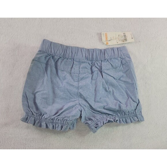 Gymboree 5T Girls Light Blue Denim Look Shorts Pink Strawberries NWT Read Desc - Picture 2 of 10